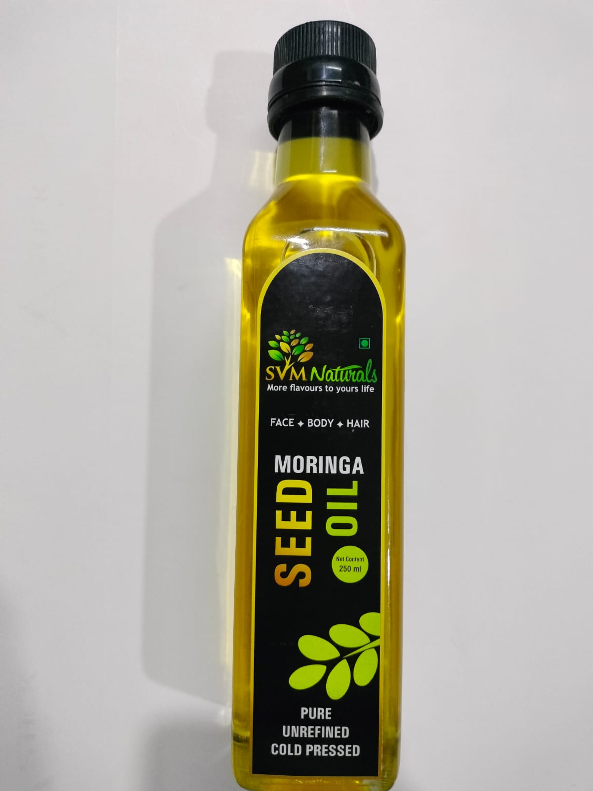 Pure Cold Pressed Moringa Seed Oil